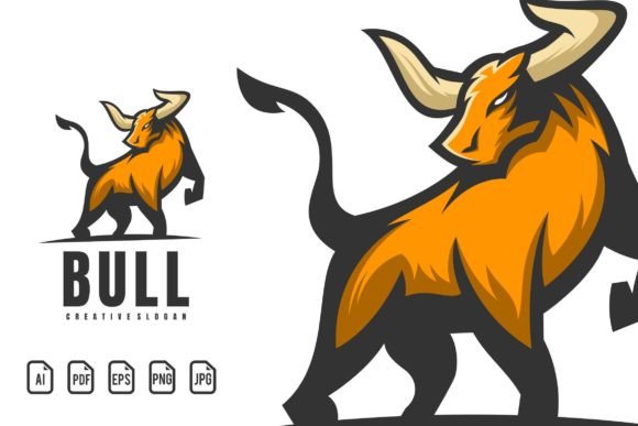 Bull Mascot Logo: Powerful Branding for Dynamic Projects