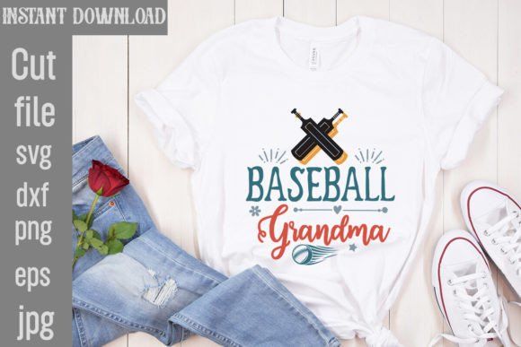 Celebrate the Season with Baseball Grandma SVG Cut File