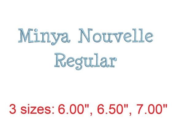Discover the Elegant Minya Nouvelle RG Font