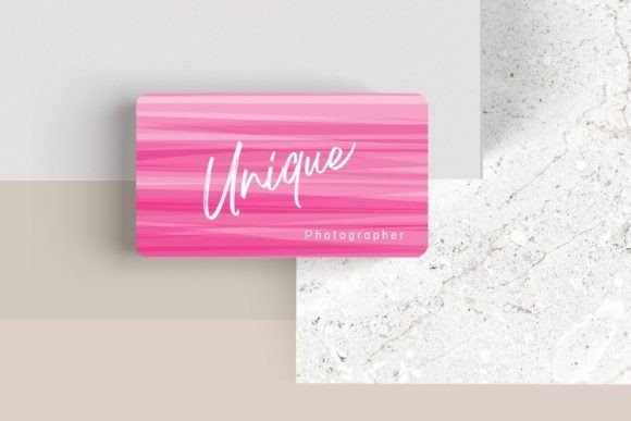 Editable Canva Business Card #68: Modern Design Template