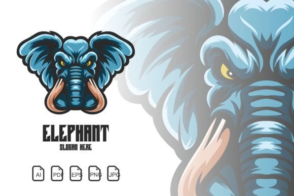 Elephant Mascot Logo for Dynamic Branding