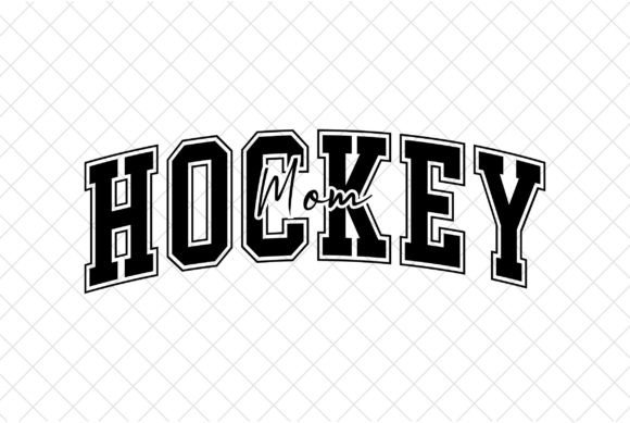 Hockey Mom PNG Design: Mama Varsity SVG Files