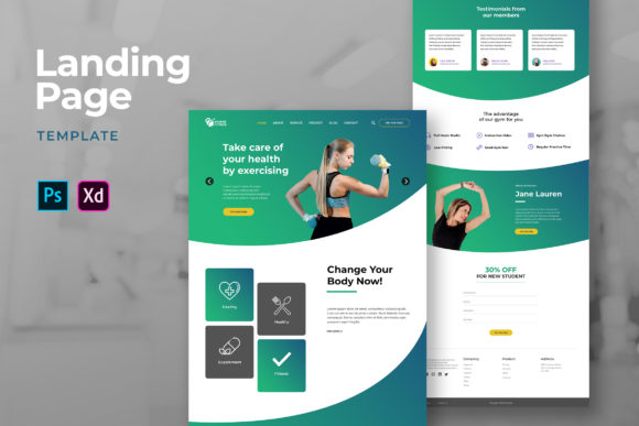 Landing Page Template: Boost Your Digital Business