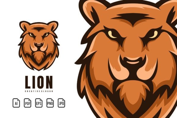 Lion Mascot Logo: A Powerful Design Template for Any Project