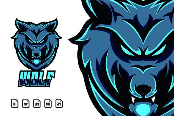 Unleash Your Brand's Power with a Wolf Mascot Logo Design