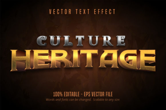 Unlock Timeless Design with the Culture Heritage Text Effect